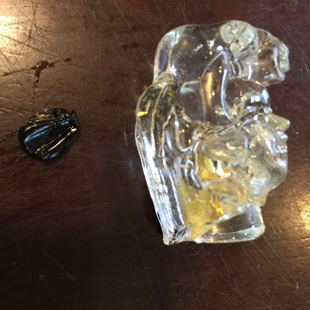 ベネチアングラス① お人形　新品未使用ですが破損