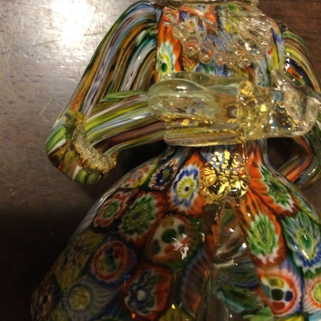 ベネチアングラス① お人形　新品未使用ですが破損