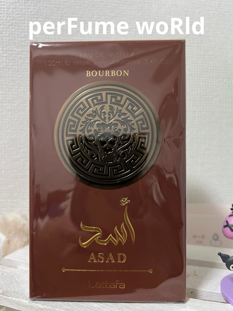 香水(男性用) lattafa asad bourbon edp 100ml