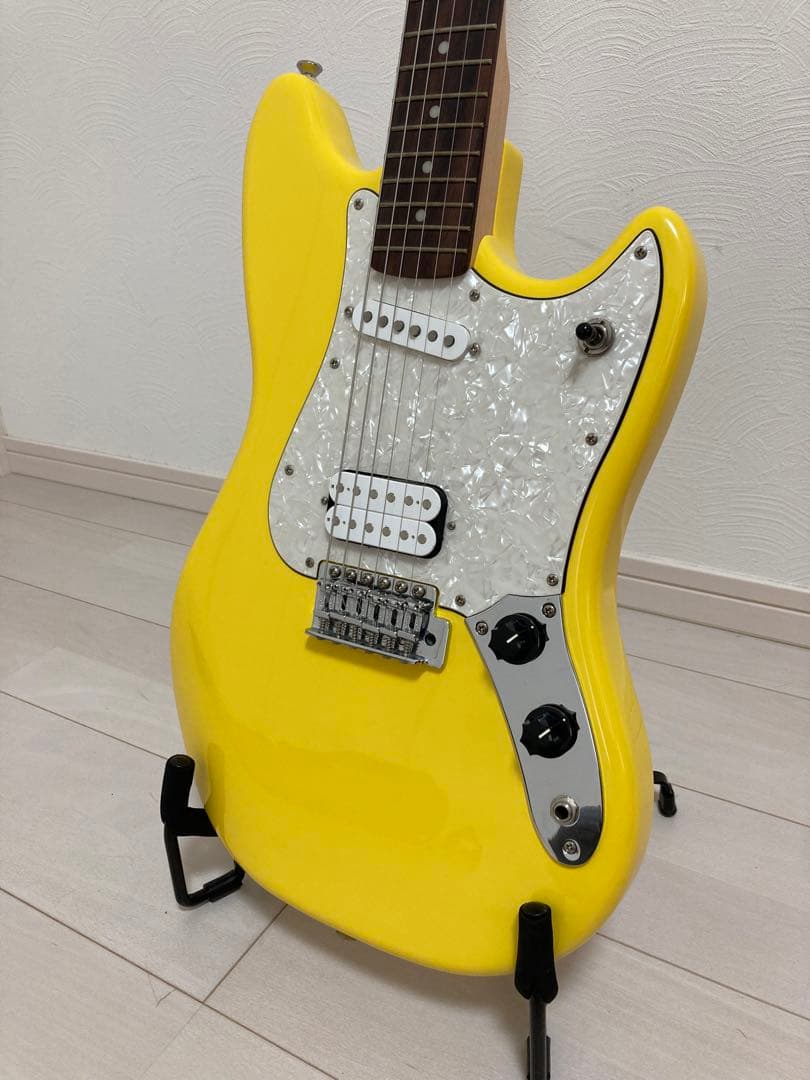 Squier cyclone スクワイヤー サイクロン イエロー - メルカリ