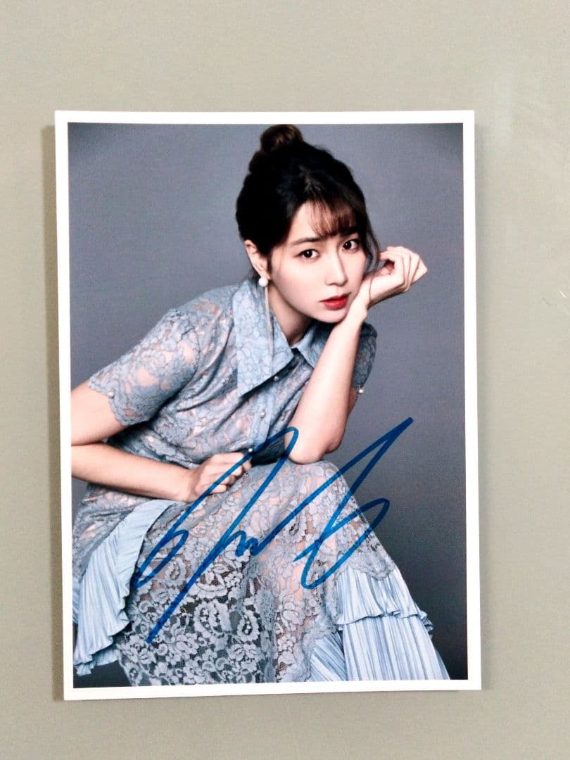 セール中…イ・ミンジョン直筆サイン入り2Lサイズ写真…Lee Min Jung