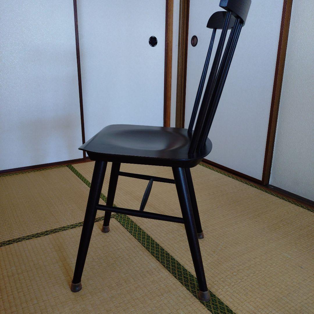 TON ダークブラウン　ウィンザーチェア　木製　椅子　②