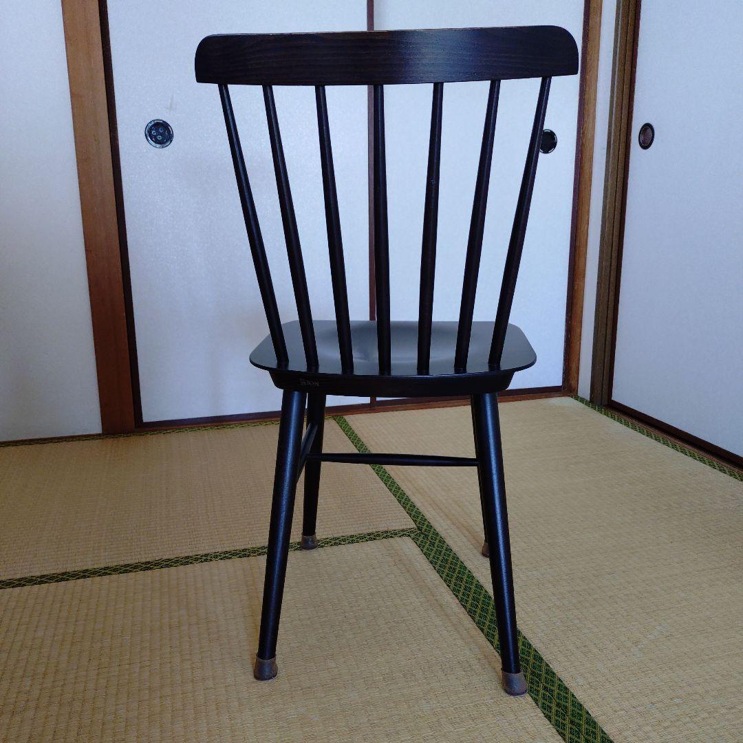 TON ダークブラウン　ウィンザーチェア　木製　椅子　②