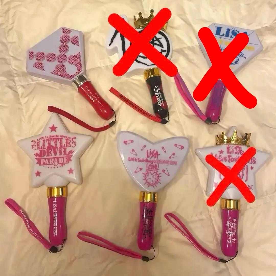 LiSA ペンライト グッズ ライブ - メルカリ