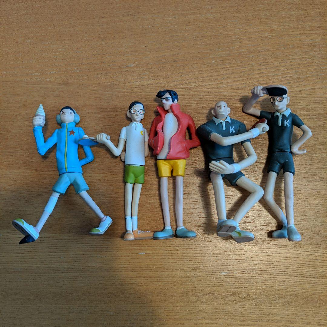 ☆松本大洋 PIN PON ピンポン フィギュア 全5種コンプリートセット