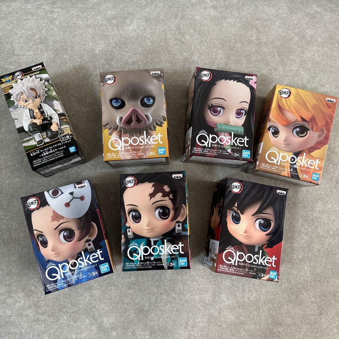 鬼滅の刃 Qposket フィギュアセット＋