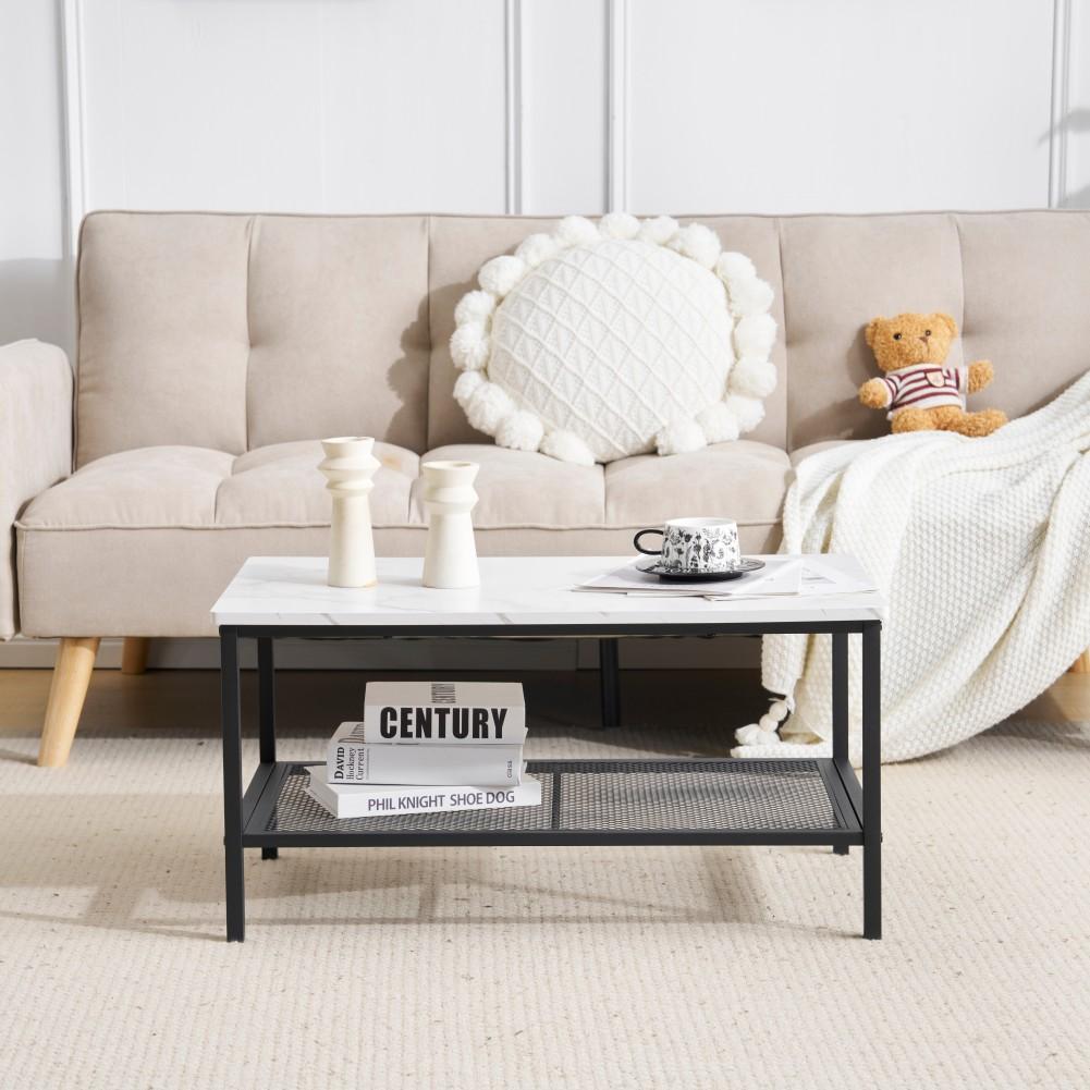 ネストテーブル 2点セット 入れ子式 1台3役 収納付き センターテーブル