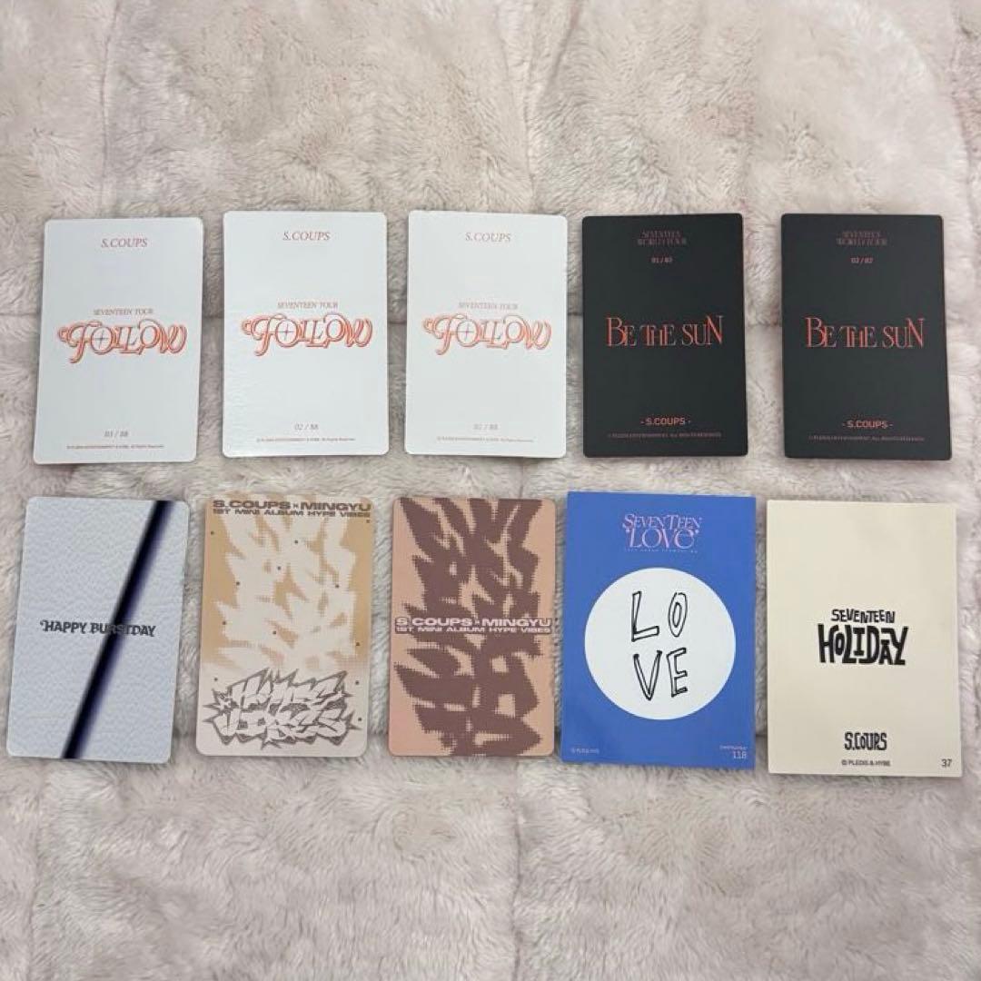 SEVENTEEN セブチ エスクプス トレカ セット - メルカリ