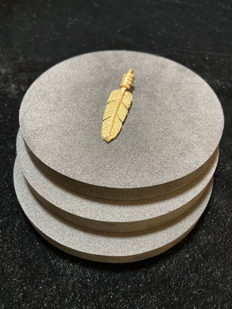 フェザーPendant 真鍮