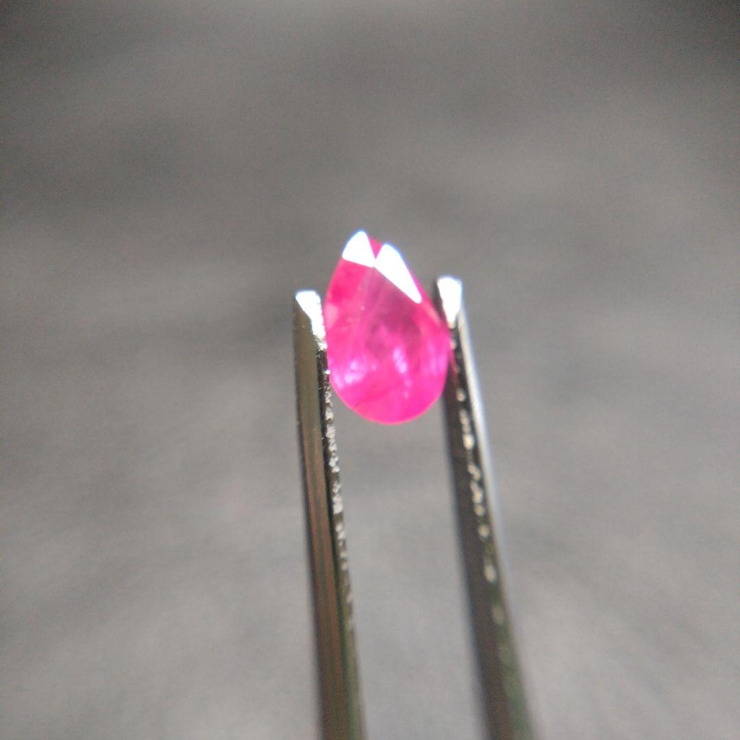850シルキールビー0.51ct ルース