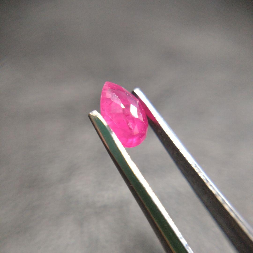 850シルキールビー0.51ct ルース