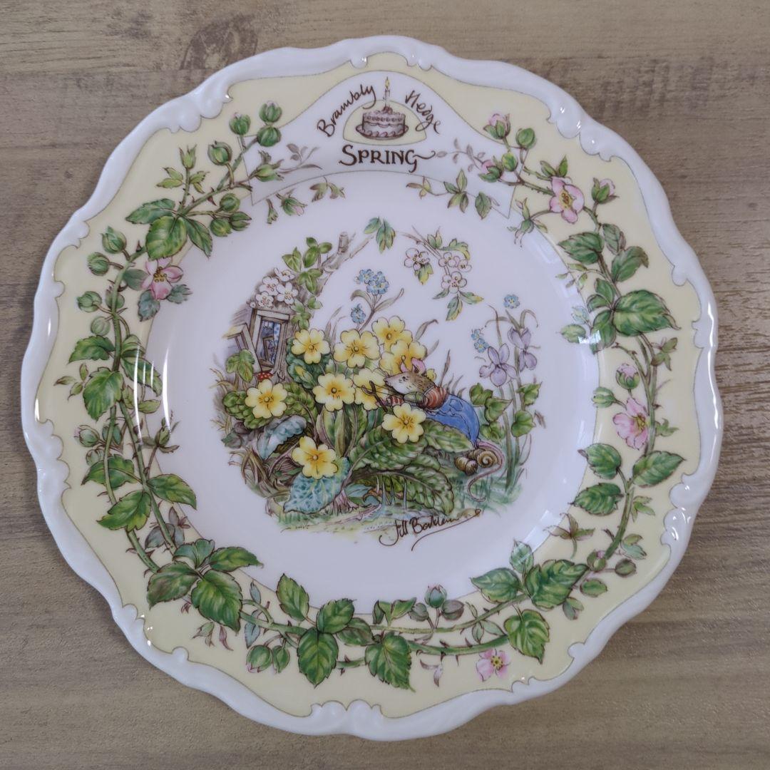 ロイヤルドルトン　ジル·バークレム1982　四季4枚セット【廃盤品】