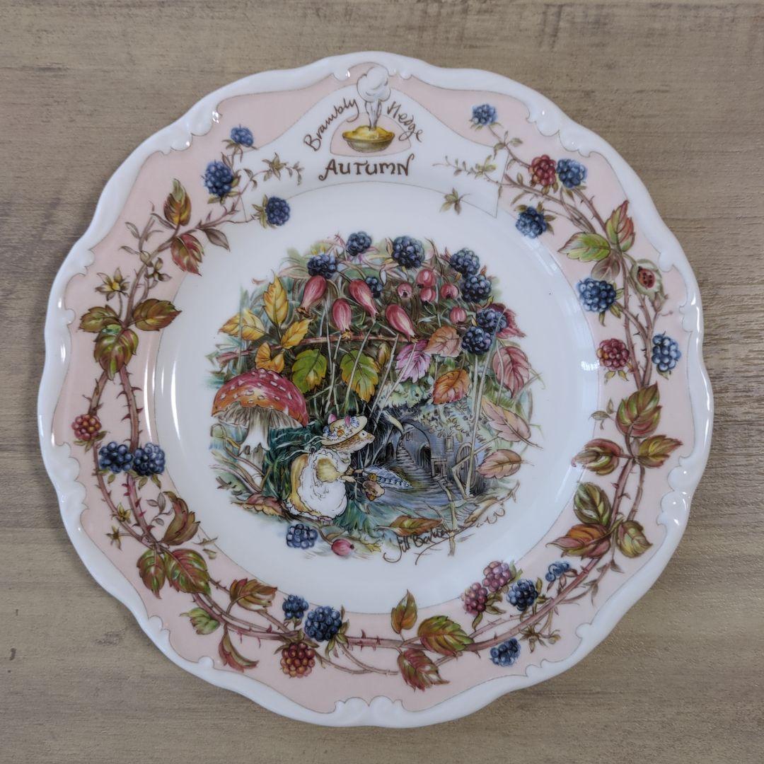 ロイヤルドルトン　ジル·バークレム1982　四季4枚セット【廃盤品】