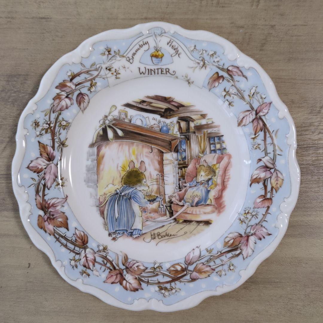 ロイヤルドルトン　ジル·バークレム1982　四季4枚セット【廃盤品】