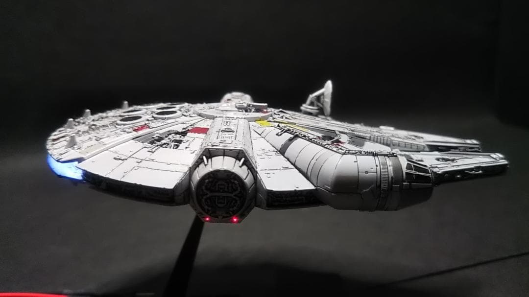 ミレニアムファルコン MF 電飾改修 完成品 ビークルモデル 1/350