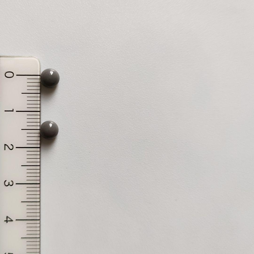 取引中　《ダークグレー》*カラフルなガラスの小粒ピアス/イヤリング