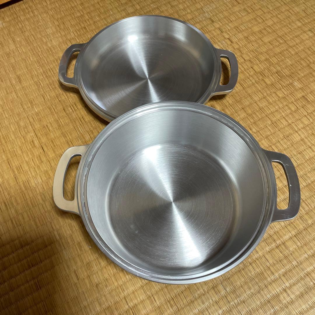 無水鍋　アルミニウム合金　20センチ