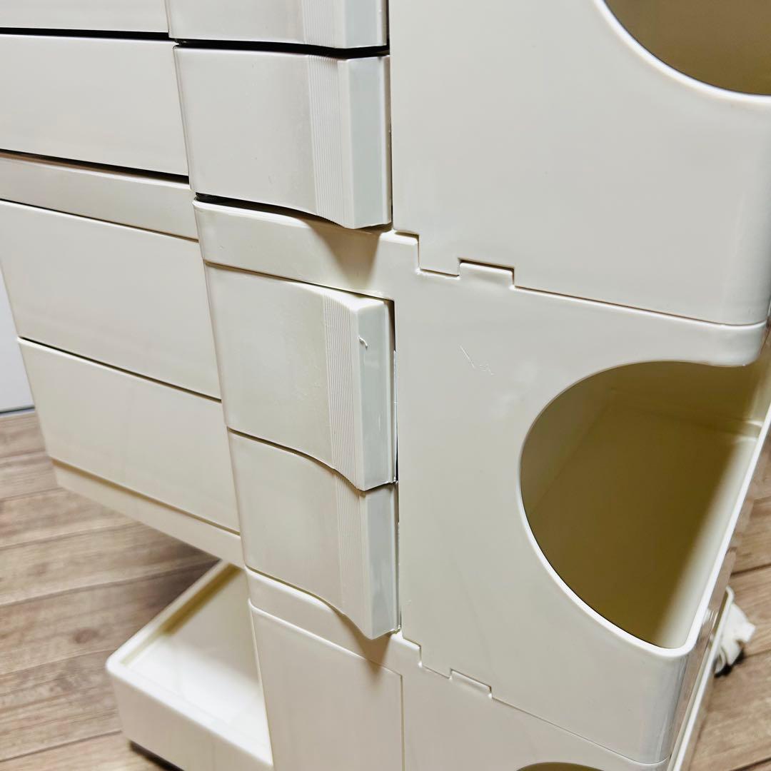 【ウッドトレイ付 美品】ボビーワゴン リプロダクト品