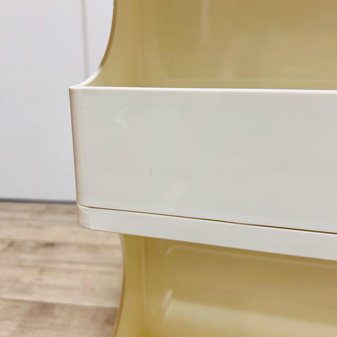 【ウッドトレイ付 美品】ボビーワゴン リプロダクト品