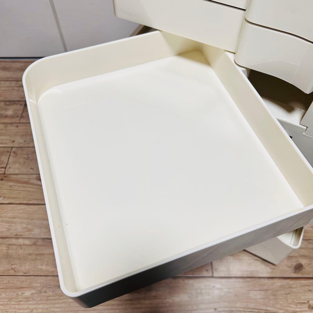 【ウッドトレイ付 美品】ボビーワゴン リプロダクト品