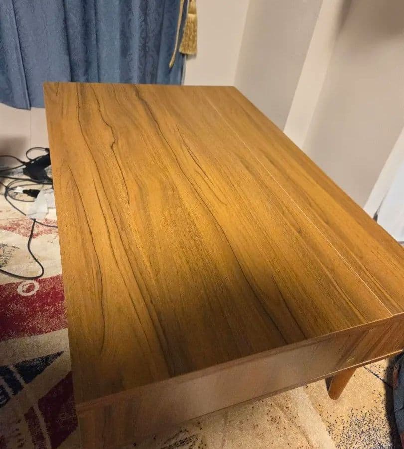 リフトアップテーブル　グラード　ブラウン