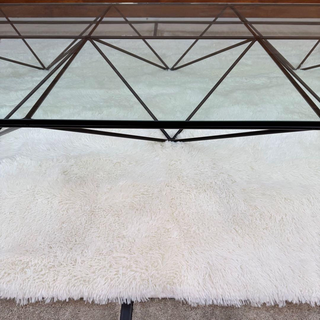 美品 B&B italia ALANDA ガラステーブル 購入価格67万