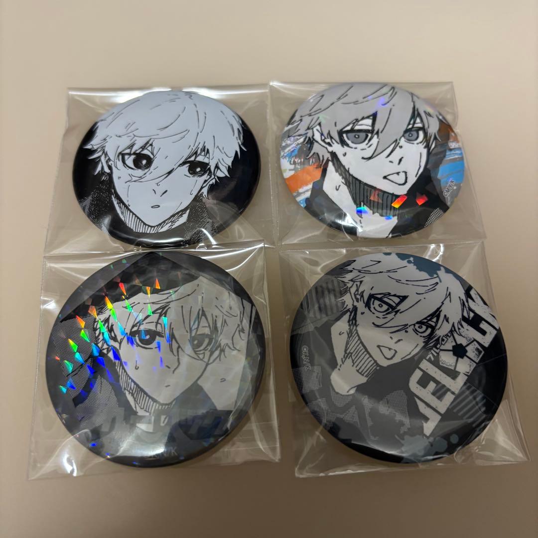 ブルーロック ブルーロック展 ホログラム缶バッジ 凪誠士郎 4点セット