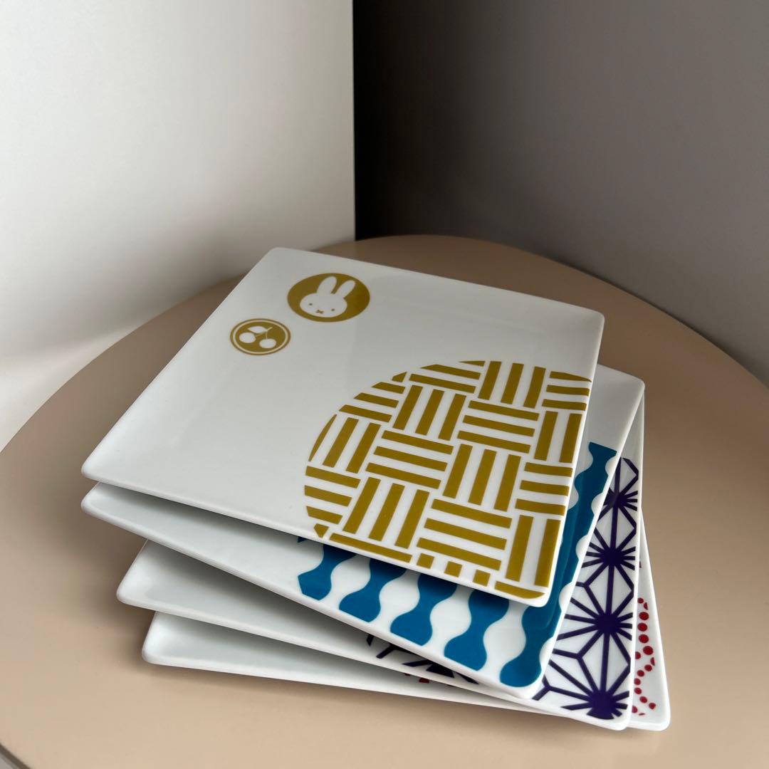 ミッフィー 有田焼 食器 皿 陶器 和 フジパン 希少 レトロ アンティーク 器