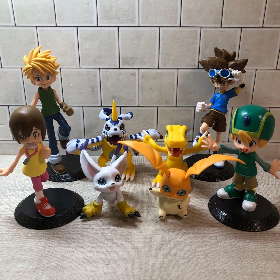 デジモンアドベンチャー フィギュア セット アグモン ガブモンなど