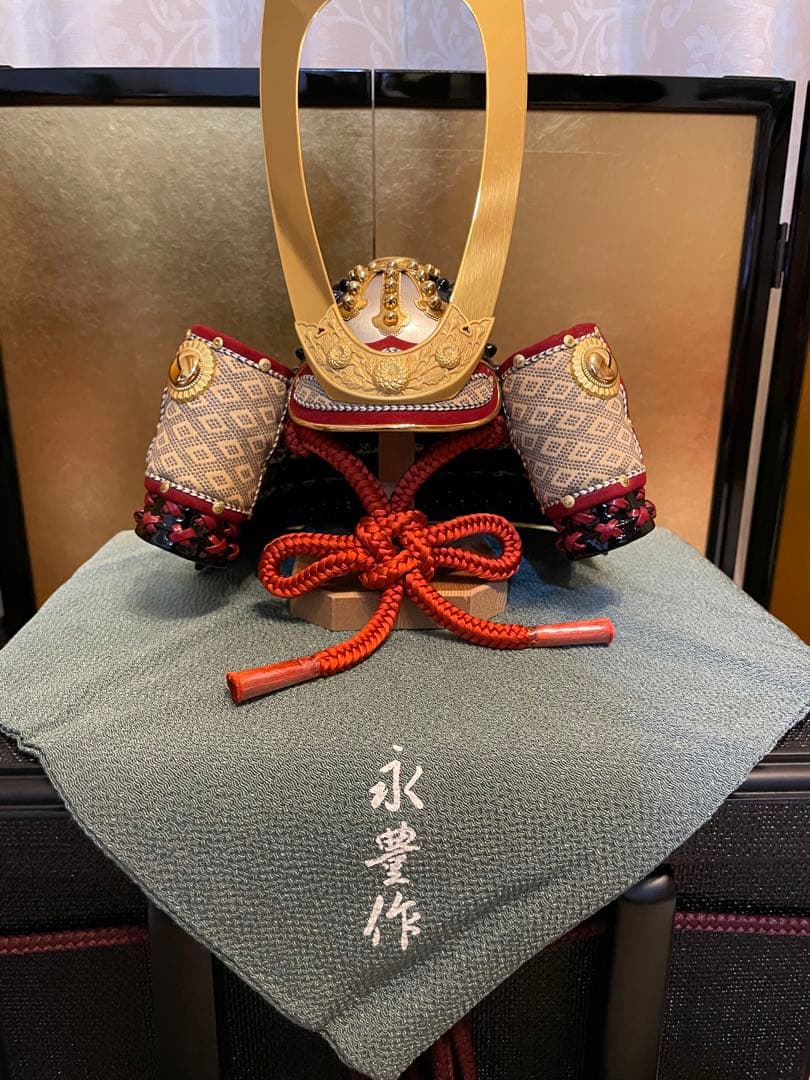 五月人形　兜　広岡永豊作　高島屋特選