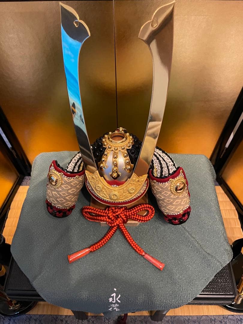 五月人形　兜　広岡永豊作　高島屋特選