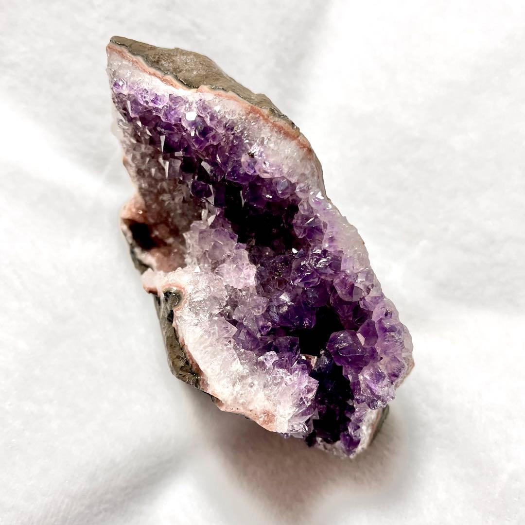 珍しい　レア　グラデーションアメジスト　アメジスト　クラスター　原石　置物　水晶
