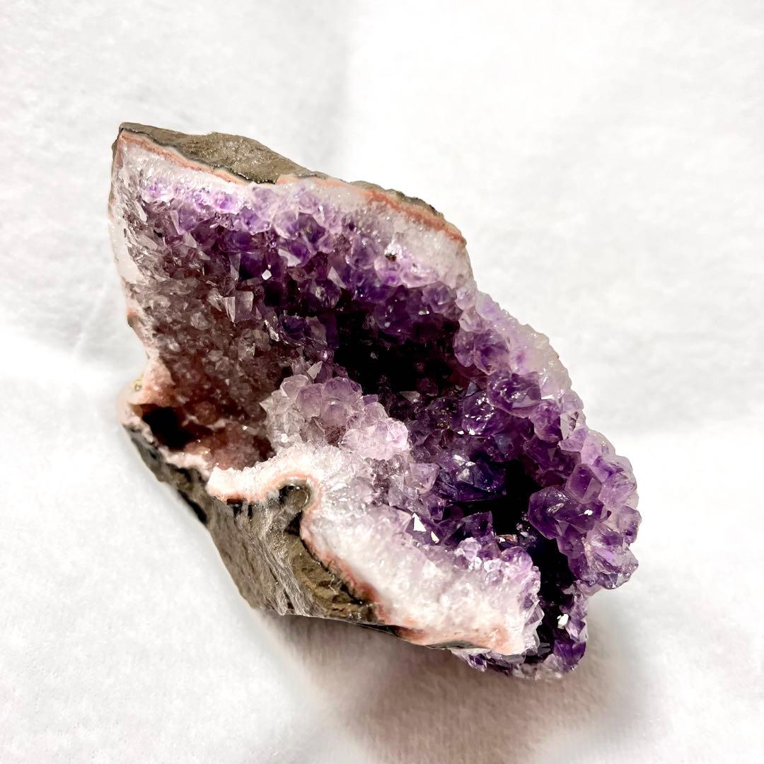 珍しい　レア　グラデーションアメジスト　アメジスト　クラスター　原石　置物　水晶
