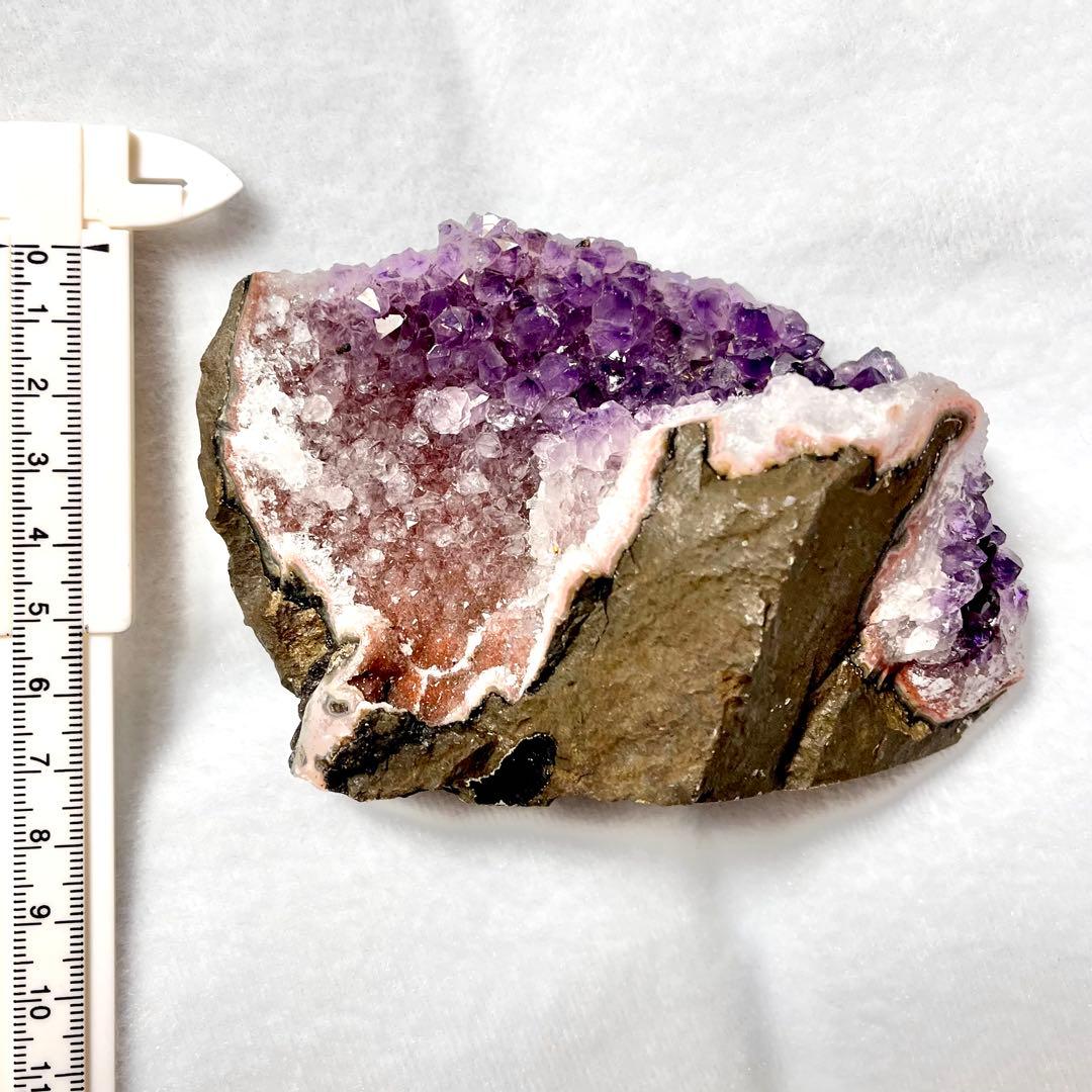 珍しい　レア　グラデーションアメジスト　アメジスト　クラスター　原石　置物　水晶