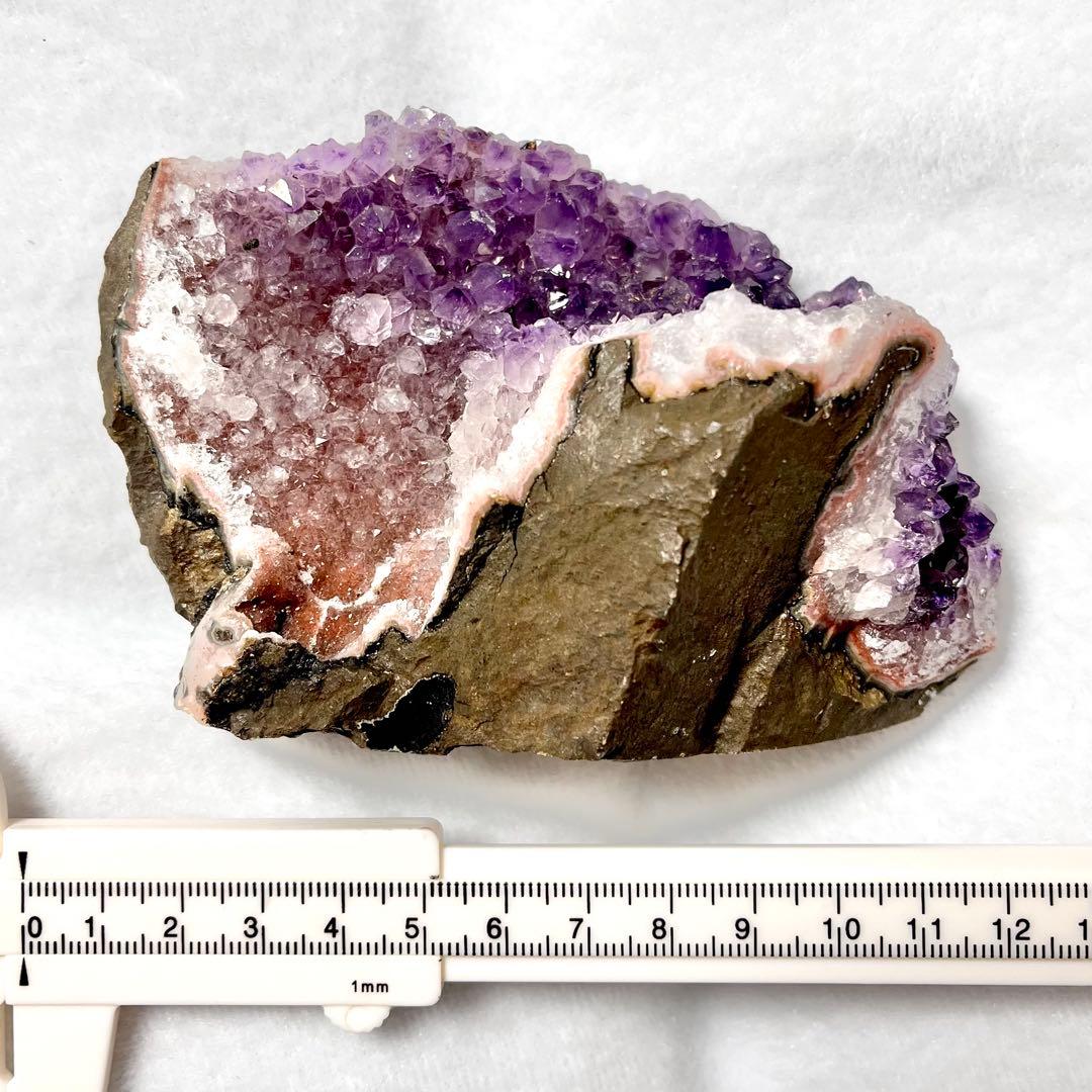珍しい　レア　グラデーションアメジスト　アメジスト　クラスター　原石　置物　水晶