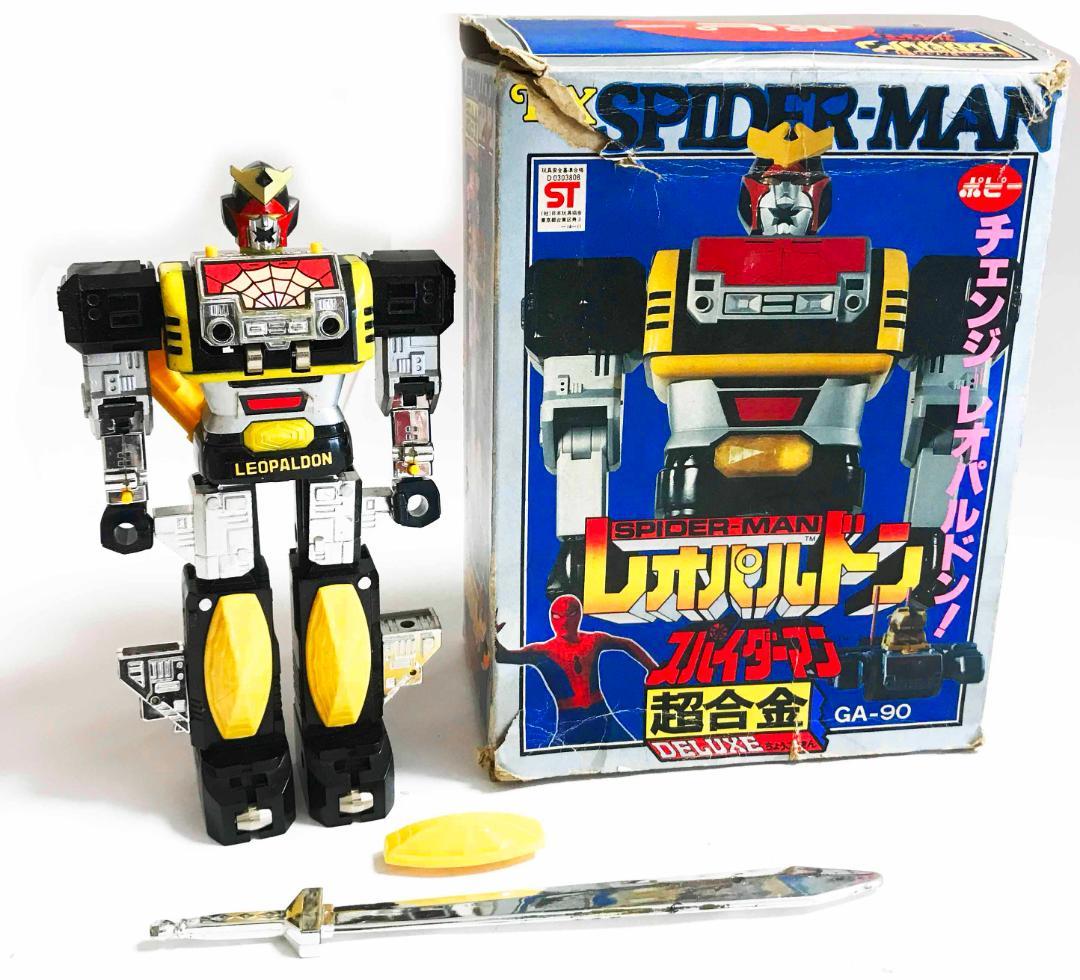 LEOPALDON レオパルドン スパイダーマン 変形ロボット GA-90超合金
