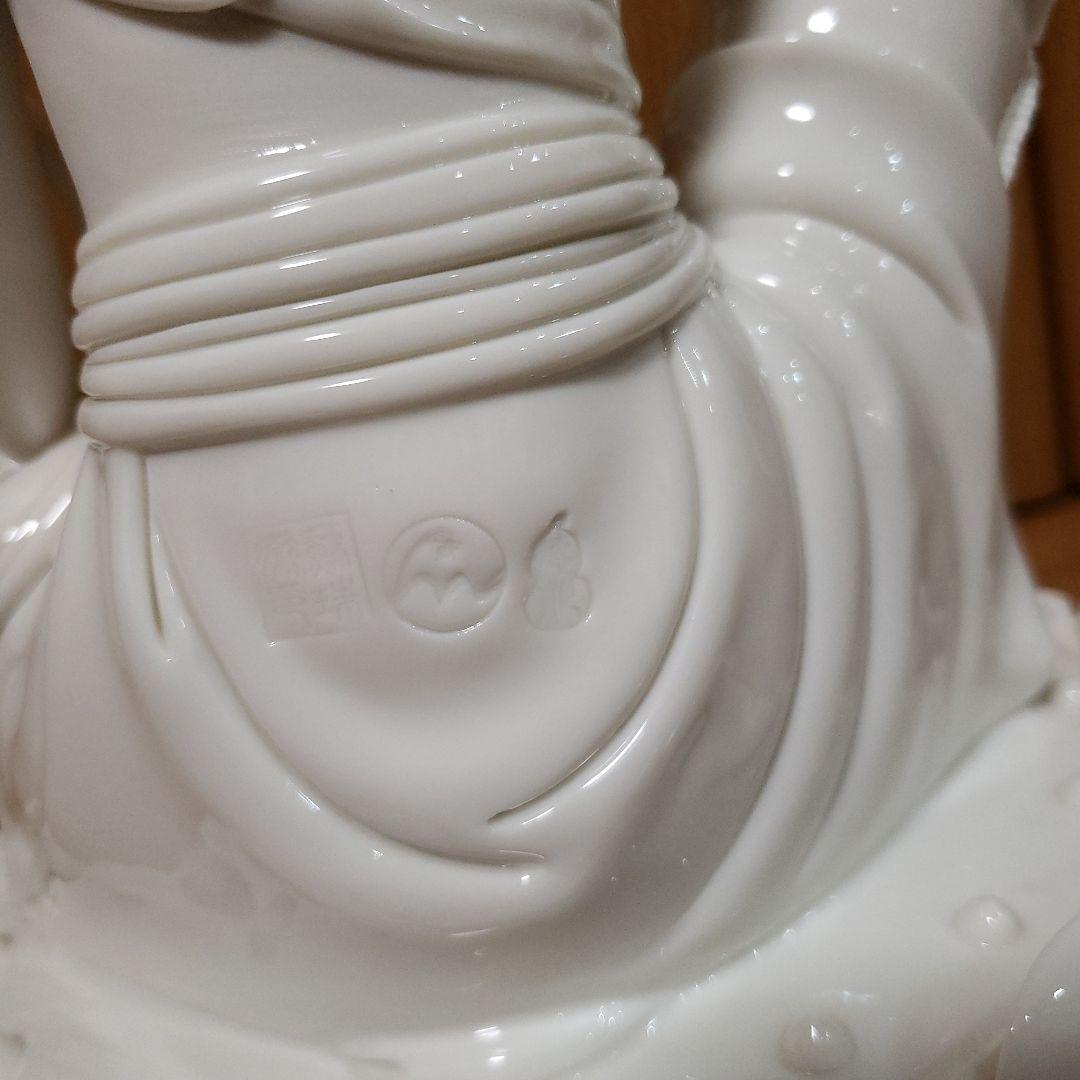 中国 唐物　徳化窯　白磁　観自在菩薩像　工芸品