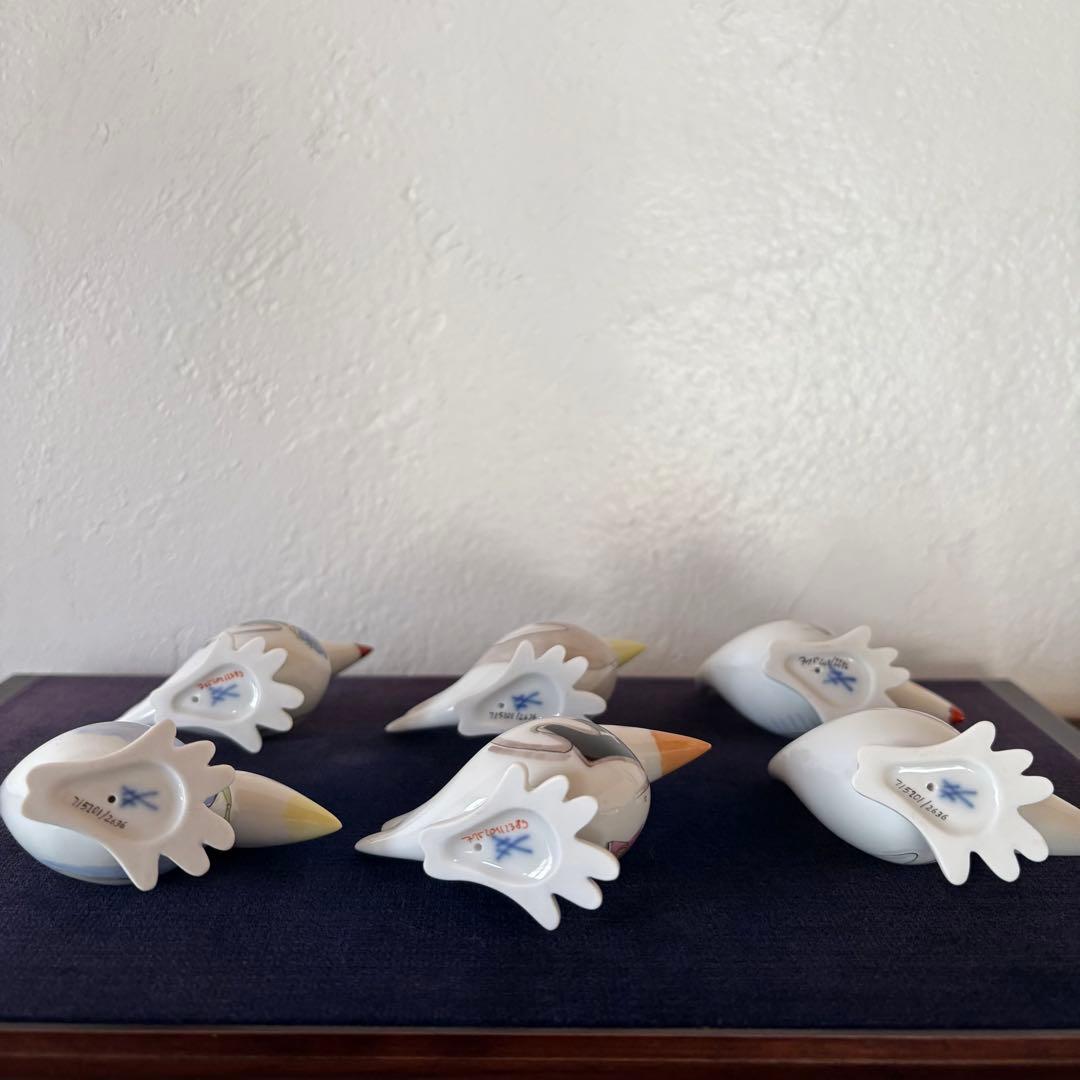 マイセン＊コミックバード フィギュリン＊ウェディング