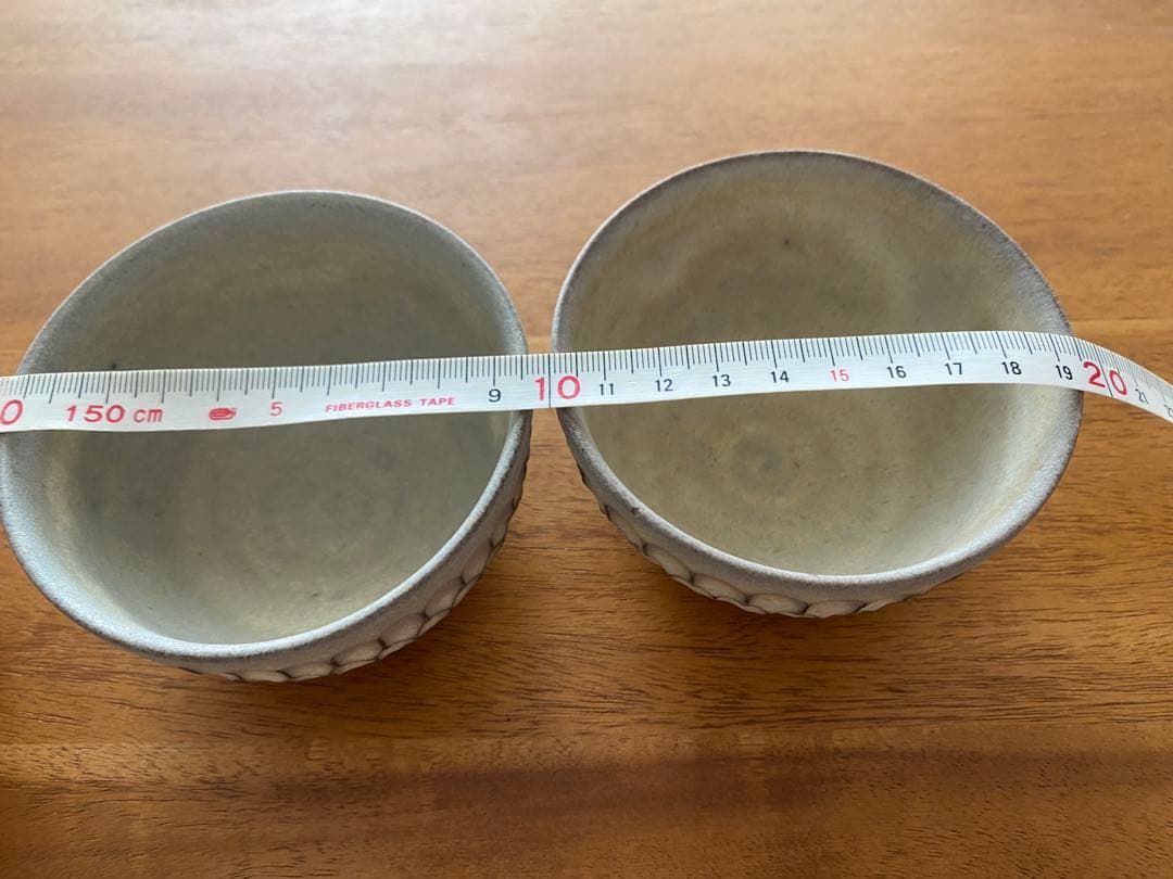 シモヤユミコ　器　波面取り　2点セット