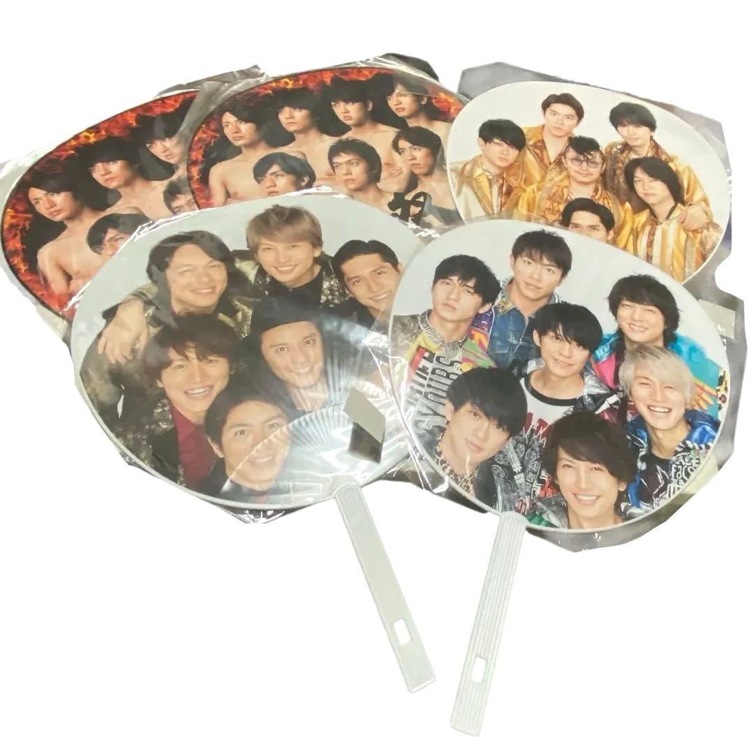 関ジャニ SUPER EIGHT うちわ 5セット まとめ売り カウコン ∞祭り