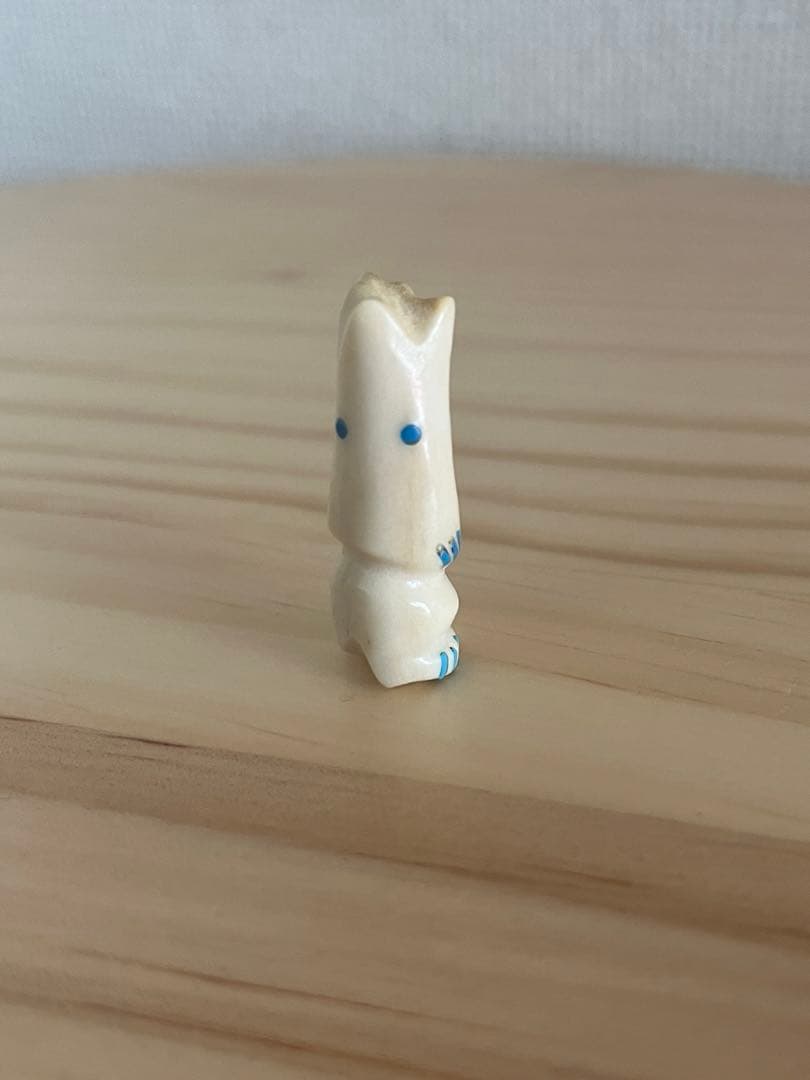 インディアンジュエリー　zuni フェティッシュ　しろくま　シロクマ　白熊