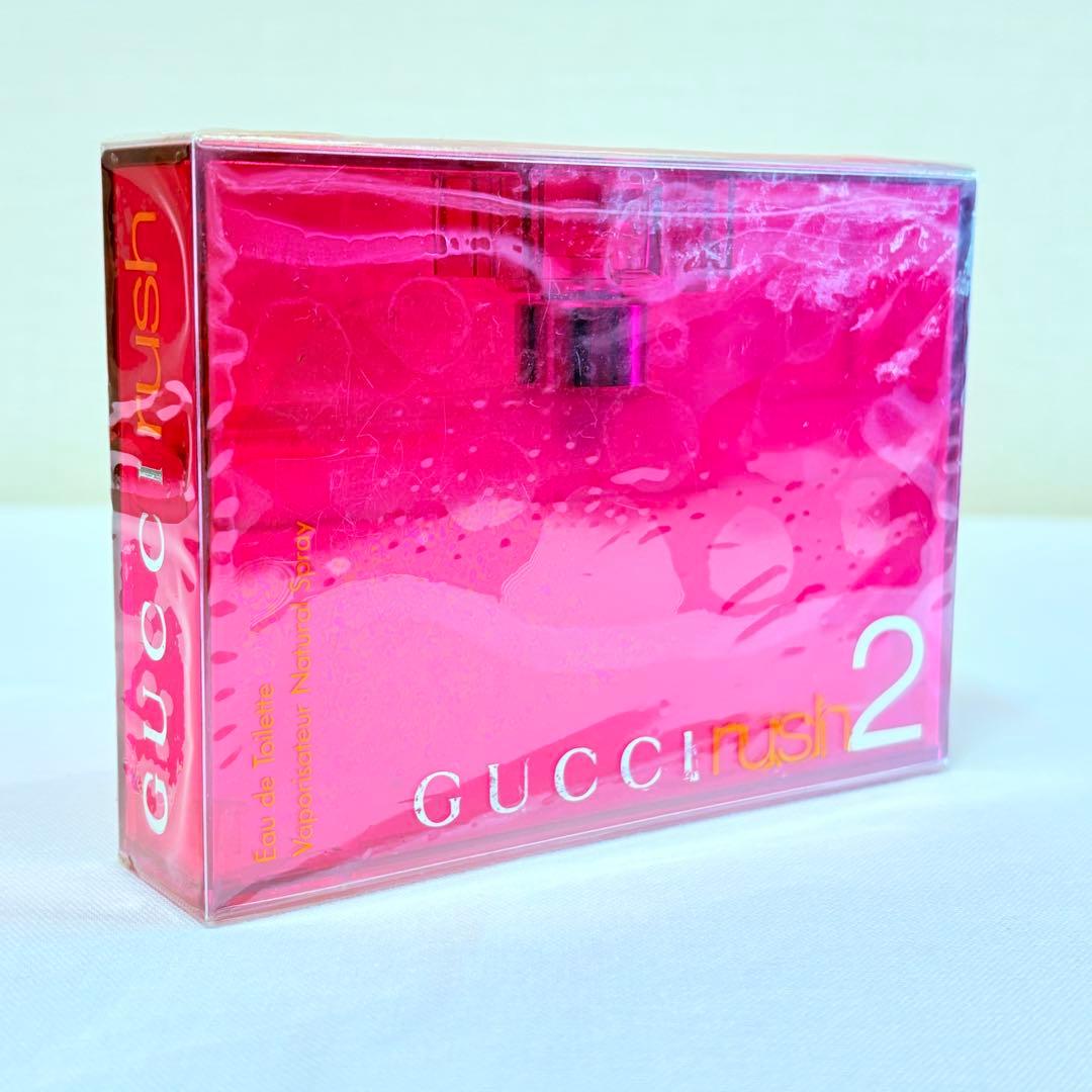 希少 新品未開封 GUCCI グッチ ラッシュ2 オードトワレ 香水 75ml②