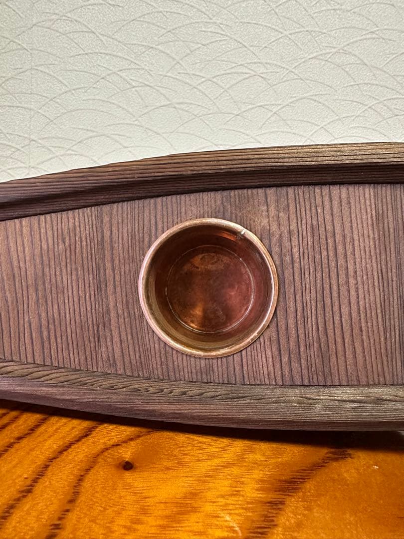 泊舟 泊船 華道具 木製花器 美品 池坊 花器 - メルカリ