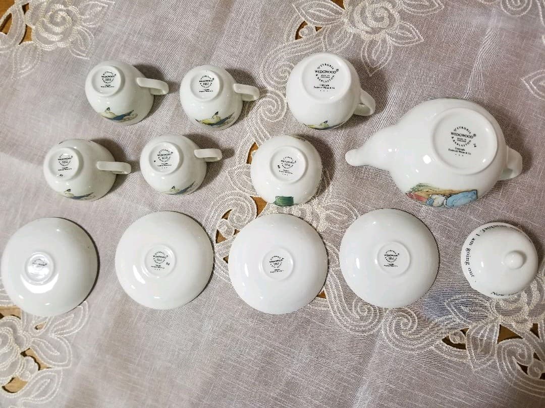 ウェッジウッド　ピーターラビット　チルドレンズティーセット