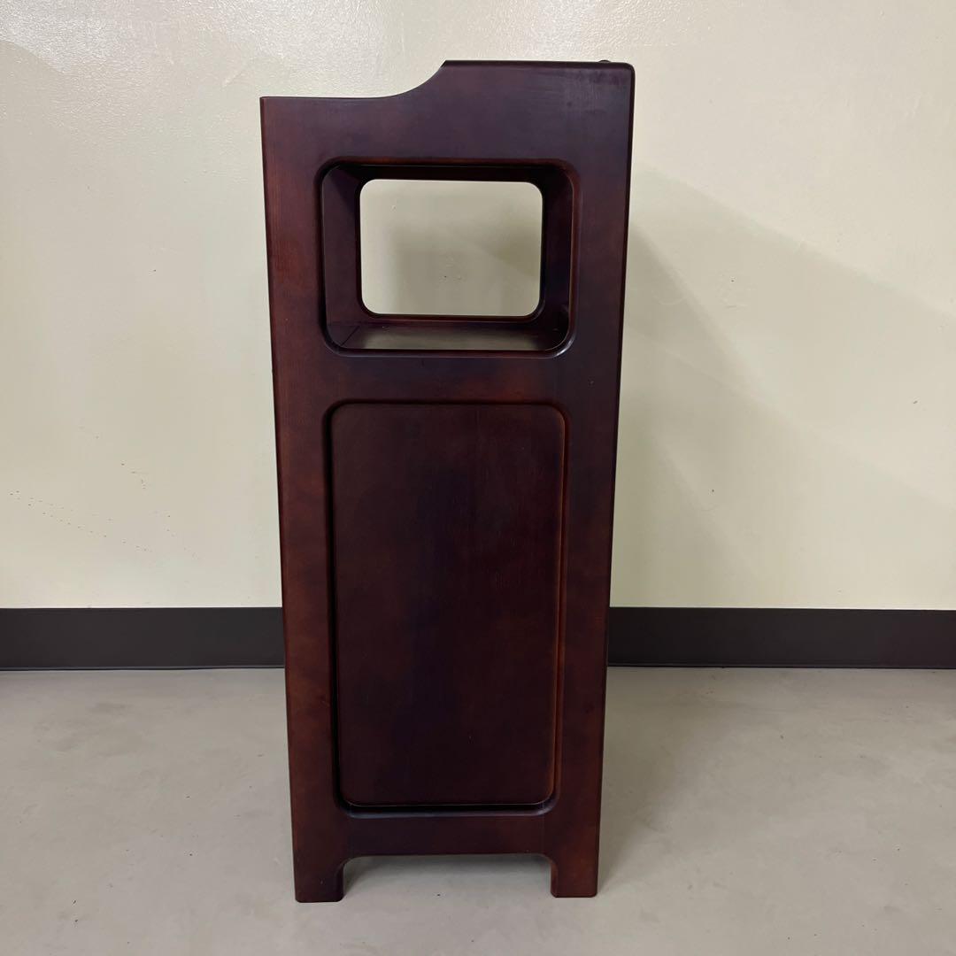 karimoku カリモク家具 飾り台　花台　電話台 昭和レトロ