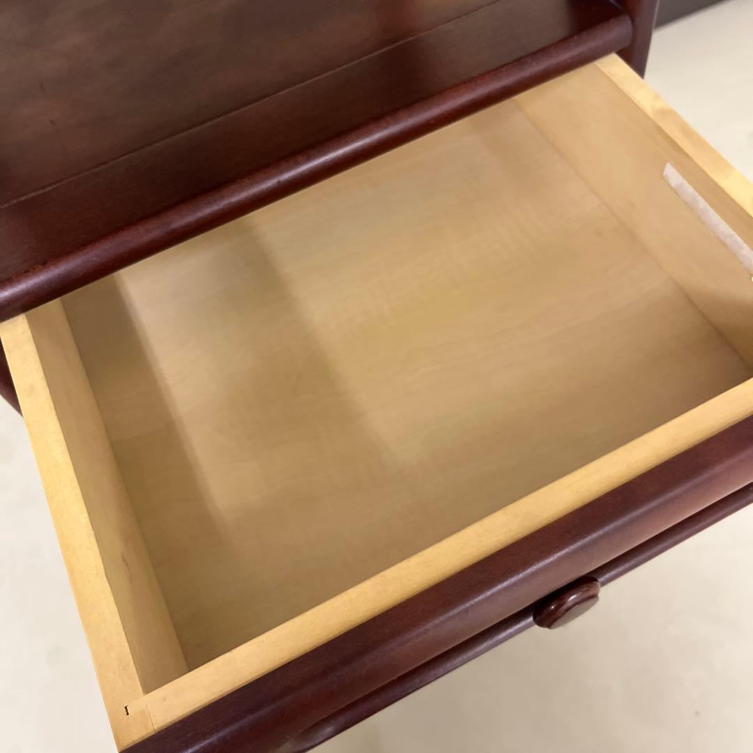 karimoku カリモク家具 飾り台　花台　電話台 昭和レトロ