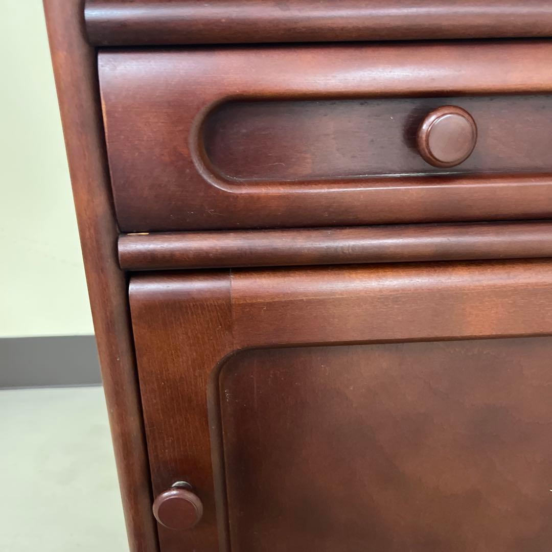 karimoku カリモク家具 飾り台　花台　電話台 昭和レトロ