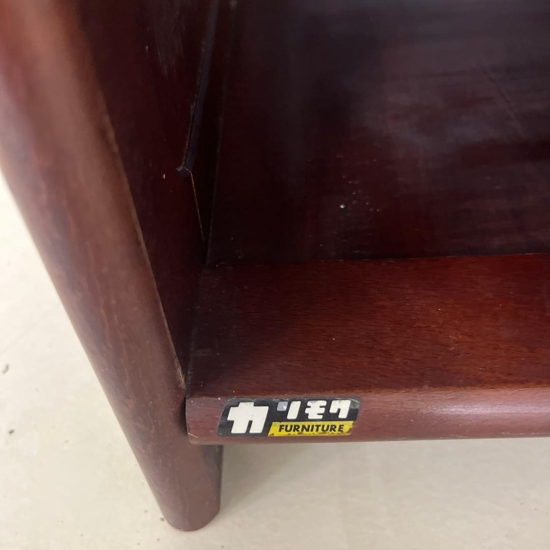 karimoku カリモク家具 飾り台　花台　電話台 昭和レトロ