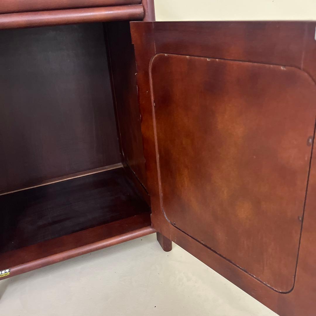 karimoku カリモク家具 飾り台　花台　電話台 昭和レトロ