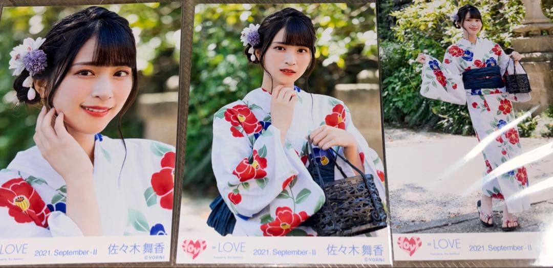 イコラブ 佐々木舞香 生写真 夏祭り恋慕う コンプ